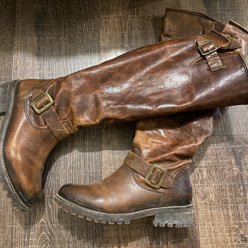 Freebird by Steven Battle, cognac, size 6